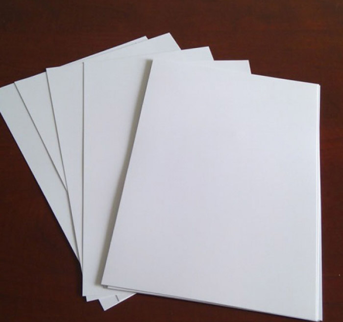 PVC matt white sheet